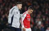 Cú ngã của Trossard cảnh báo nguy cơ cho Arsenal
