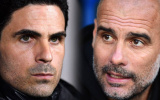 Wembley châm ngòi cuộc chiến tổng lực giữa Pep và Arteta