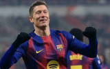 Robert Lewandowski là vũ khí bí mật của Barca trước Newcastle