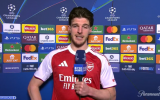 Arsenal vào tứ kết C1, Declan Rice gửi thông điệp đến Man City