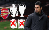 Arteta cần cái đầu lạnh để Arsenal tránh thảm họa trắng tay