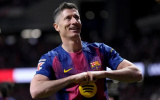Robert Lewandowski gánh vác hy vọng của Barcelona tại Champions League