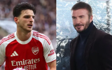 Từ tiền vệ phòng ngự đến “Beckham mới”: Câu chuyện lột xác của Declan Rice ở Arsenal