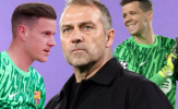 Hansi Flick chuẩn bị đẩy Ter Stegen ra khỏi khung thành Barcelona
