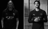 Manchester City ra mắt áo sân khách đen hoài cổ 2025