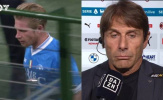 Conte giải thích lý do thay De Bruyne khi Napoli thua Milan