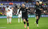 Man City ngược dòng hạ Swansea giành vé tứ kết EFL Cup
