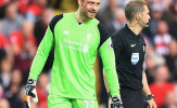 Thủ môn Mignolet đổ máu trước Leicester City