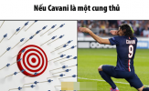 Ảnh chế: Bốc ba đấu võ mồm với huyền thoại Liver; Một khi Olivier Cavani đã ngắm