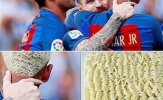 Tóc mới của Neymar bị ví như mì ăn liền