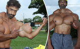 Người đàn ông tiêm dầu để sở hữu cơ bắp giống 'Kẻ hủy diệt'