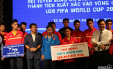 U19 Việt Nam về nước, mừng công, lãnh thưởng hơn 2 tỷ
