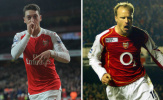 Bergkamp là quá khứ, Oezil là hiện tại