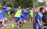 Công Phượng nỗ lực trên sân tập tìm suất đá chính ở ĐT Việt Nam