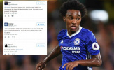 Fan cầu xin Chelsea đổi Willian lấy Martial