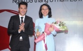Quyền chủ tịch Công Vinh tươi như hoa ngày CLB TP.HCM xuất quân
