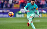 Chùm ảnh: Messi rực sáng phút cuối, Barca lên ngôi đầu La Liga