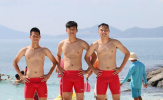 'Hot boy' U20 Việt Nam 'thả thính' khoe body ở Resort 5 sao