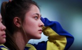 Vẻ rạng ngời của nữ VĐV cầu lông Gronya Somerville