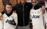 Tay đấm Anthony Joshua bất ngờ đến thăm 'đại bản doanh' Man Utd