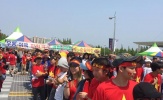 CĐV Việt Nam biến sân Jeonju thành 'chảo lửa' Mỹ Đình