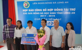 Long An ươm mầm tài năng từ bóng đá học đường