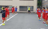 ĐT Futsal nữ Việt Nam có buổi tập đầu tiên trên đất Nhật
