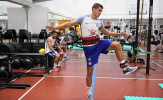 Các cầu thủ Chelsea bở hơi tai tại phòng gym