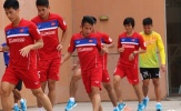 U22 Việt Nam cân đối các bài tập trước SEA Games 29