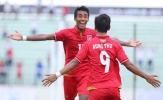 U22 Myanmar thắng trận, nỗ lực của Singapore đổ sông đổ biển