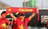 CĐV Việt Nam háo hức trước trận U22 Việt Nam - U22 Philippines