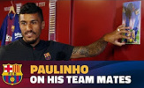 Toàn cảnh buổi chụp hình của Paulinho tại Barcelona