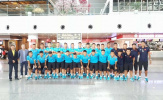 Thầy trò HLV Hoàng Anh Tuấn lên đường dự giải U18 Đông Nam Á 2017