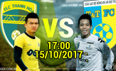 Vòng 21 V-League 2017: Đại chiến ở xứ Thanh