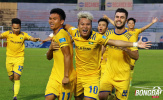 Hạ Bình Dương 2-1 tại Gò Đậu, SLNA chạm một tay vào Cúp vô địch Quốc gia