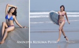 Khó cưỡng lại body phồn thực của Hoa hậu Indonesia