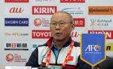 Thầy Park “ngó lơ” truyền thông AFC, ưu tiên trả lời phóng viên Việt Nam