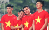 Dàn sao U23 Việt Nam tươi tắn trên lễ đài, chau mày dưới ghế đại biểu