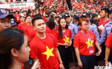 Thống Nhất như vỡ tung vì những người hùng U23 Việt nam