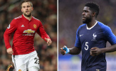 Man Utd dùng Shaw đổi Umtiti?