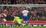 Ghi 3 bàn trong 15 phút cuối, Arsenal đẩy Stoke City đến bờ vực xuống hạng