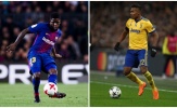 Chi 103 triệu bảng, M.U sẽ có Umtiti và Alex Sandro