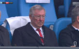 Sir Alex giận tái mặt khi Man United bị dẫn trước 2 bàn