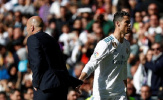 Ronaldo 'làm mặt lạnh' với Zidane khi bị thay ra sớm