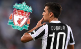 Liverpool phá két khủng quyết mua Dybala