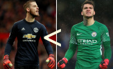 Buffon: Ederson xuất sắc hơn De Gea