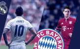 James Rodriguez và những cầu thủ từng khoác áo cả Bayern và Real