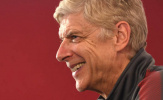 Wenger đầy vui vẻ trong buổi họp báo cuối cùng tại Arsenal 