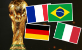 Đội bóng mạnh nhất World Cup mọi thời đại: Bất ngờ cái tên lạ lẫm.