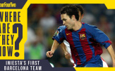 Đội hình Barcelona khi Andres Iniesta ra mắt năm 2002 giờ nơi đâu?